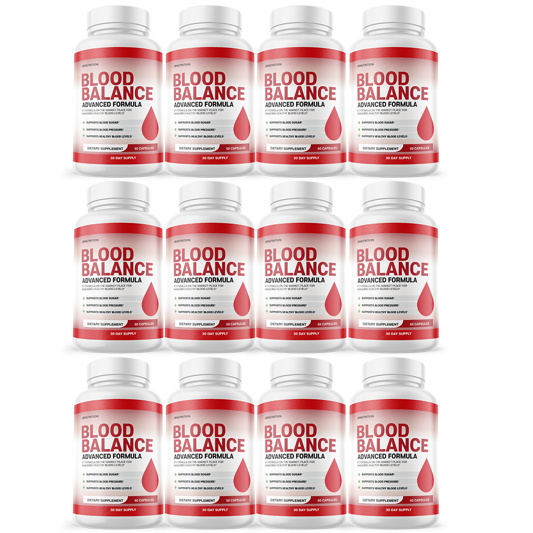Blood Balance - Blood Support Dietary Supplement (12 Pack)